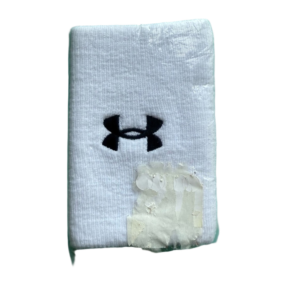 Under Armour Youth White Football Playmaker Wristband
